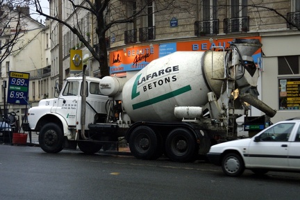 00582 camion beton port paris dv