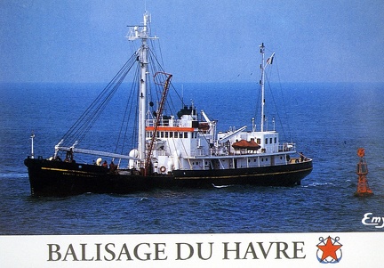Bateau balisage du Havre