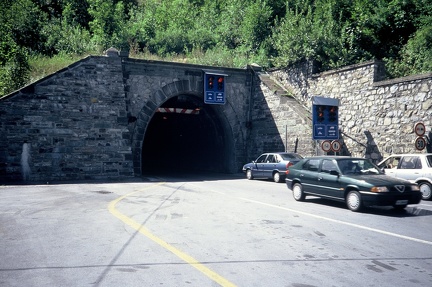 Tunnel de Tende côté Italie