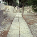 Route royale à Knossos en Grèce
