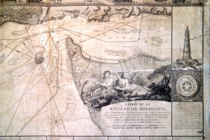 Plan estuaire du phare de Cordouan