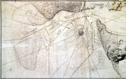 Plan estuaire du phare de Cordouan