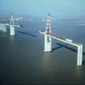 Pont de Saint-Nazaire en construction