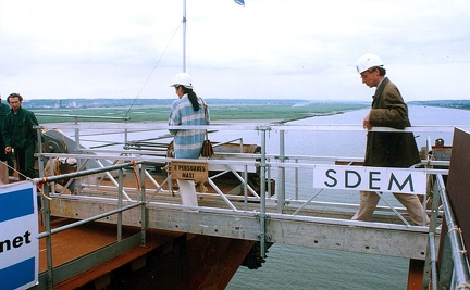 Pont de Normandie - tablier métal -