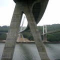 Térénez : nouveau pont, pile rive gauche