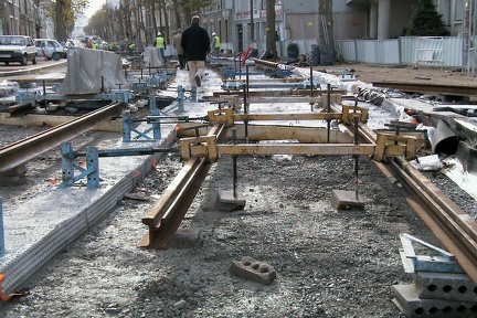 Voies de tramway TRM-261